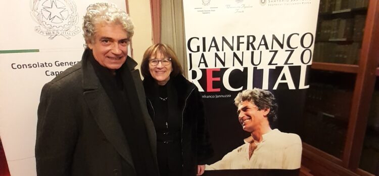 “Recital” di e con Gianfranco Jannuzzo, al Teatro di Capodistria